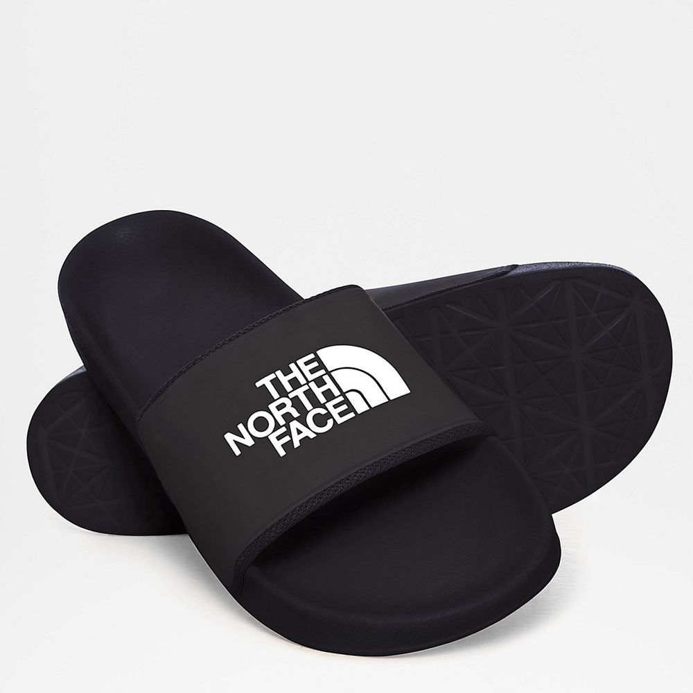 The North Face Slide Womens Australia - The North Face Base Camp Ii S Black / White (EVS-693075)